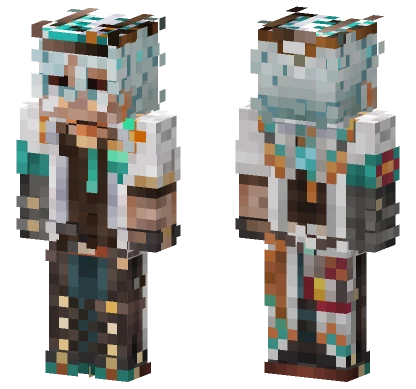Color Accurate Ifa Genshin Impact Minecraft skin