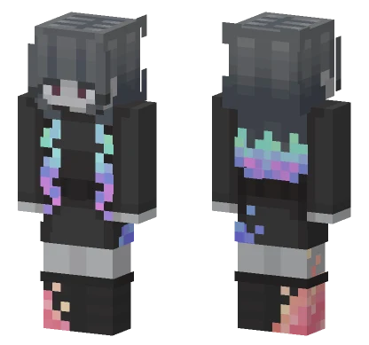 Color Splash Inspired By Angelbi Minecraft skin