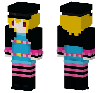 Colorful Cutie 2 Minecraft skin