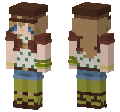 Colorful Cutie 4 Minecraft skin