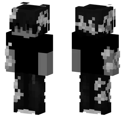 Colorless Flower Guy Minecraft skin