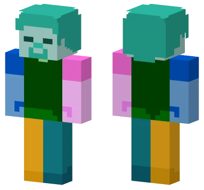 Combine Blank Steve Fix Minecraft skin