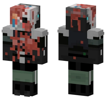 Combine Union Unit Dead Minecraft skin