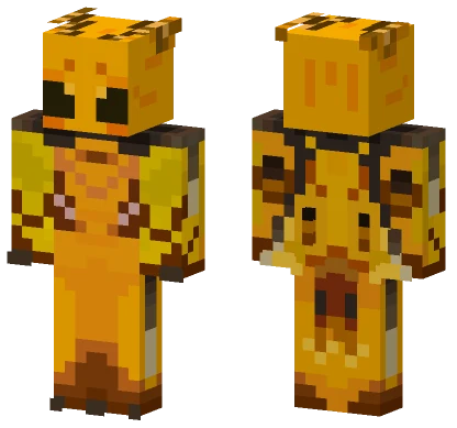 Comet Moth Minecraft skin
