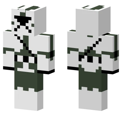 Commander Gree Phase 1 Armour Minecraft skin