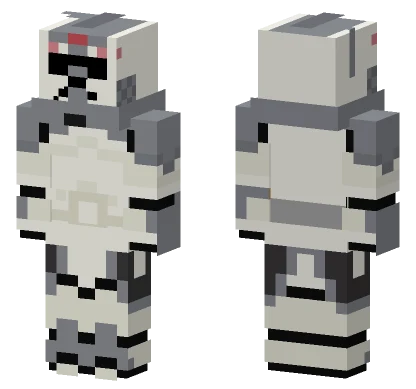 Commander Wolffe Star Wars Minecraft skin