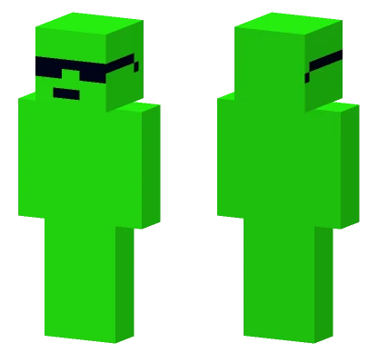 Comp Green Monster Minecraft skin