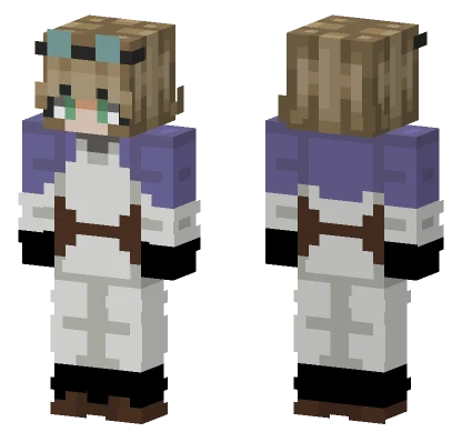 Completed Commission For U Cappucindoe Minecraft skin