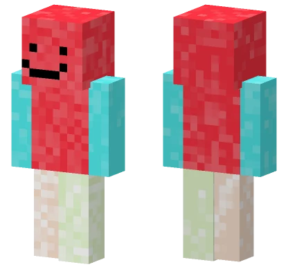 Concrete Powder Edition Boy Minecraft skin