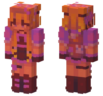 Confetti And Roses Minecraft skin