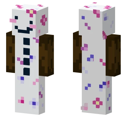 Confetti Snowman Minecraft skin