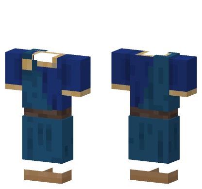 Consiliario Blue Outfit Minecraft skin