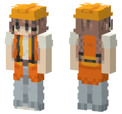 Construction Worker Remake Minecraft skin