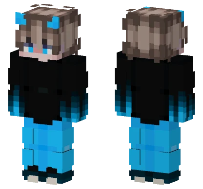 Control The Flame Effects Minecraft skin