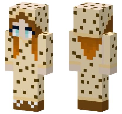 Cookie Girl Minecraft skin
