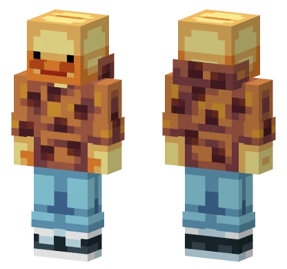 Cookie Hoodie Duck Hive Minecraft skin