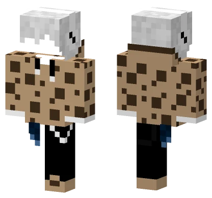Cookie Hoodie With Korblox Minecraft skin