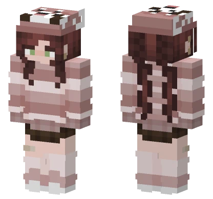 Cookie Stuffel Girl Minecraft skin