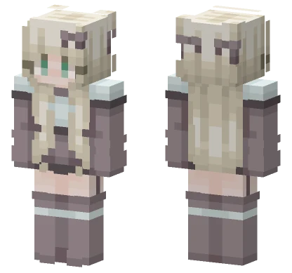 Cookies And Cream Minecraft skin