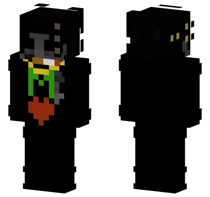Cool Black Outfit Boy Minecraft skin