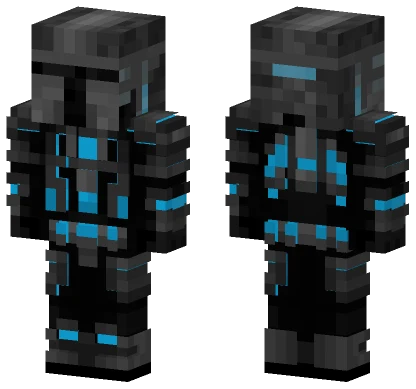 Cool Blue Boy Minecraft skin