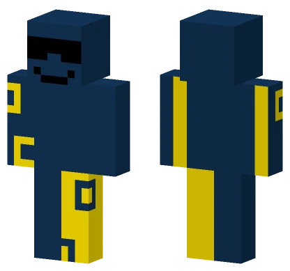 Cool Cloud Character Minecraft skin