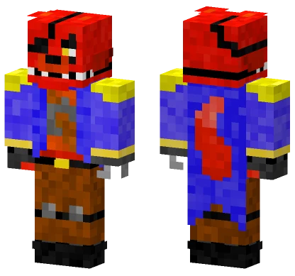 Cool Foxy Minecraft skin