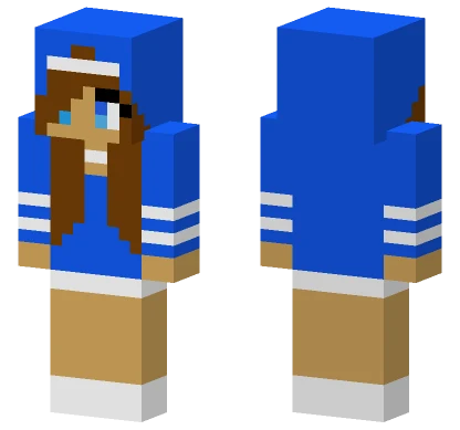 Cool Girl Minecraft skin