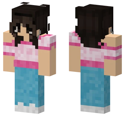 Cool Girls Best Friend Minecraft skin