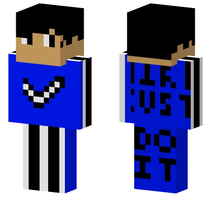 Cool Nike Tracksuit Minecraft skin
