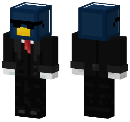 Cool Penguin Suit Minecraft skin