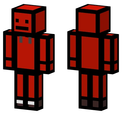 Cool Red Guy Minecraft skin