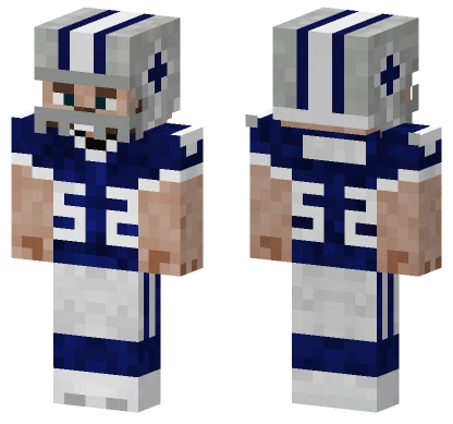 Cooper Beebe Football Jersey Minecraft skin
