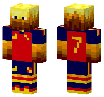 Copa Mobs Blaze Minecraft skin
