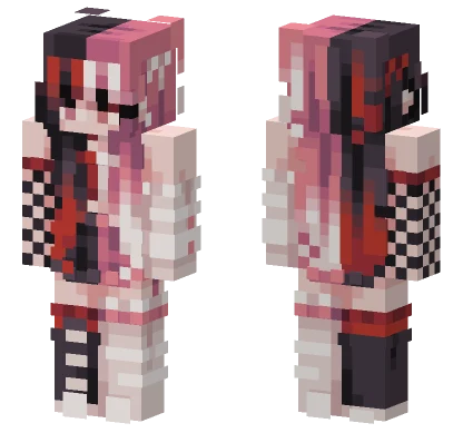 Coquette Emo Skin Minecraft skin
