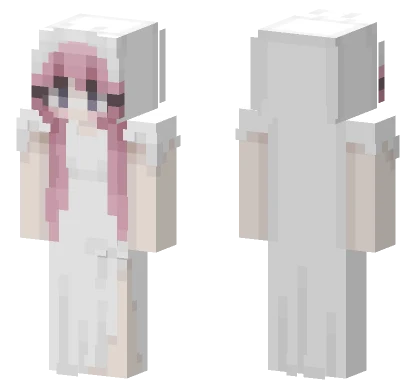 Coquette Girl Minecraft skin
