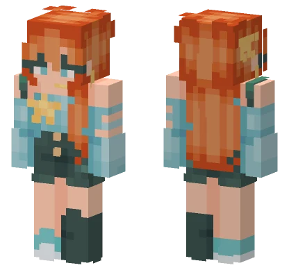 Coral Te Minecraft skin