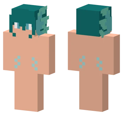 Coral The Mermaid Minecraft skin