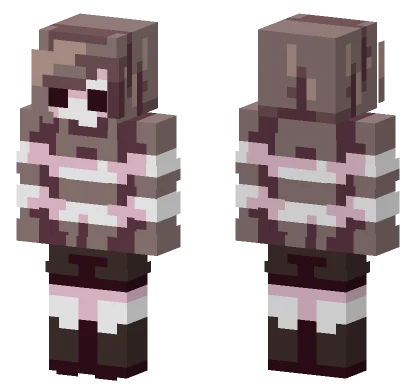 Core Tale Frisk Minecraft skin
