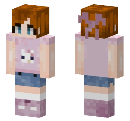 Cori Cakes Hello Kitty Minecraft skin