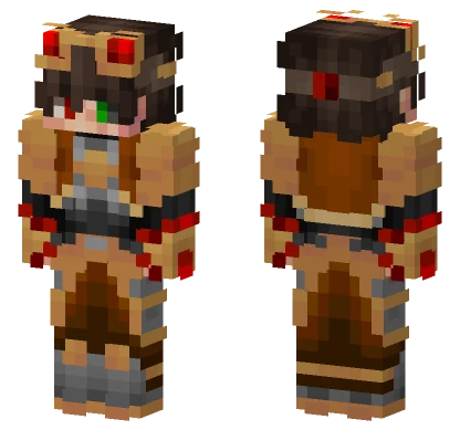 Corin Vale Broken Knight Minecraft skin