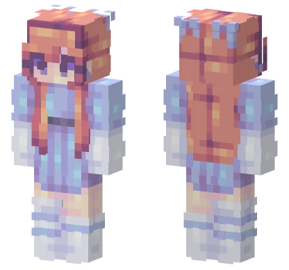 Cornflowers Shading Practice Minecraft skin