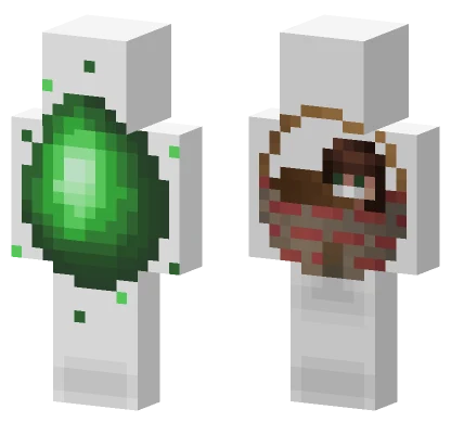 Corona Egg Stay Home Minecraft skin