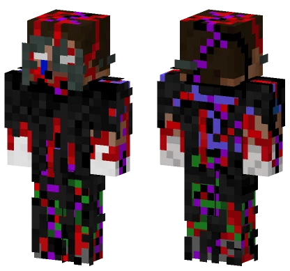 Corrupt Herobrine Minecraft skin