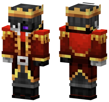 Corrupted Dark Mage Minecraft skin