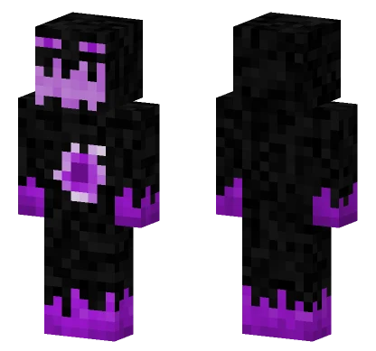 Corrupted Enderman Minecraft skin