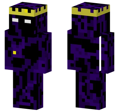 Corrupted King Minecraft skin