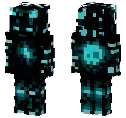 Corrupted Shad0w Minecraft skin