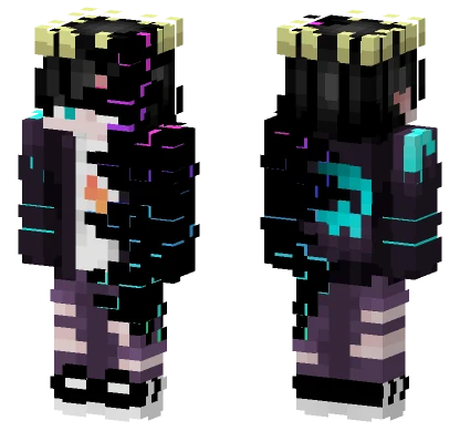 Corruption New Persona Minecraft skin