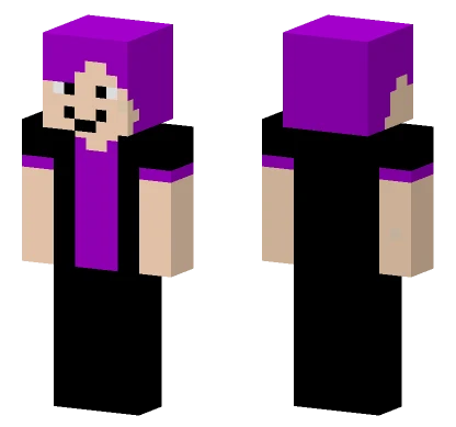 Corvin2346 Purple Hoodie Minecraft skin